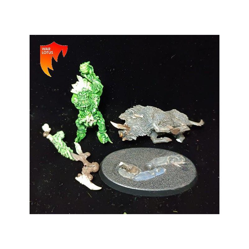 2ª mano OW052 - Chamán en Jabalí - Clanes Orruk