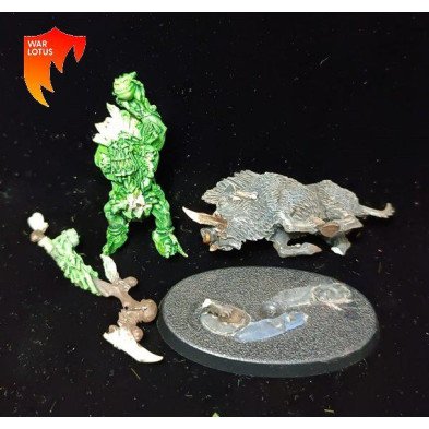 2ª mano OW052 - Chamán en Jabalí - Clanes Orruk