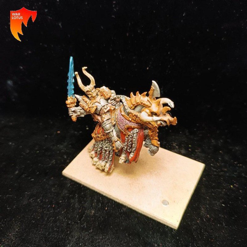 2ªmano VM227 - Señor del caos de Khorne en montura