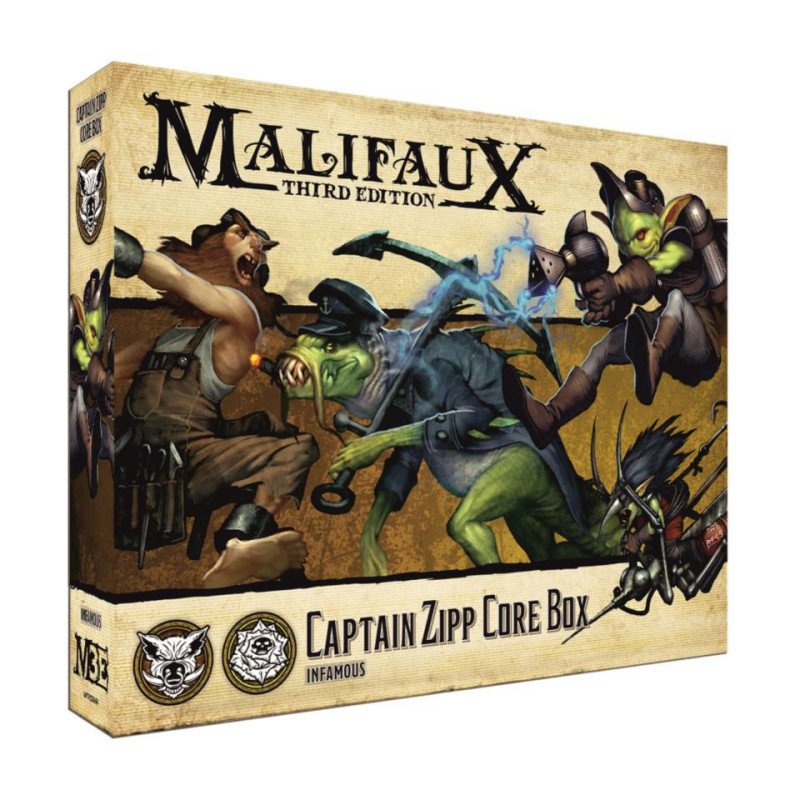 Outcasts - Captain Zipp Core Box  Infamous 