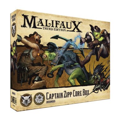 Outcasts - Captain Zipp Core Box  Infamous 