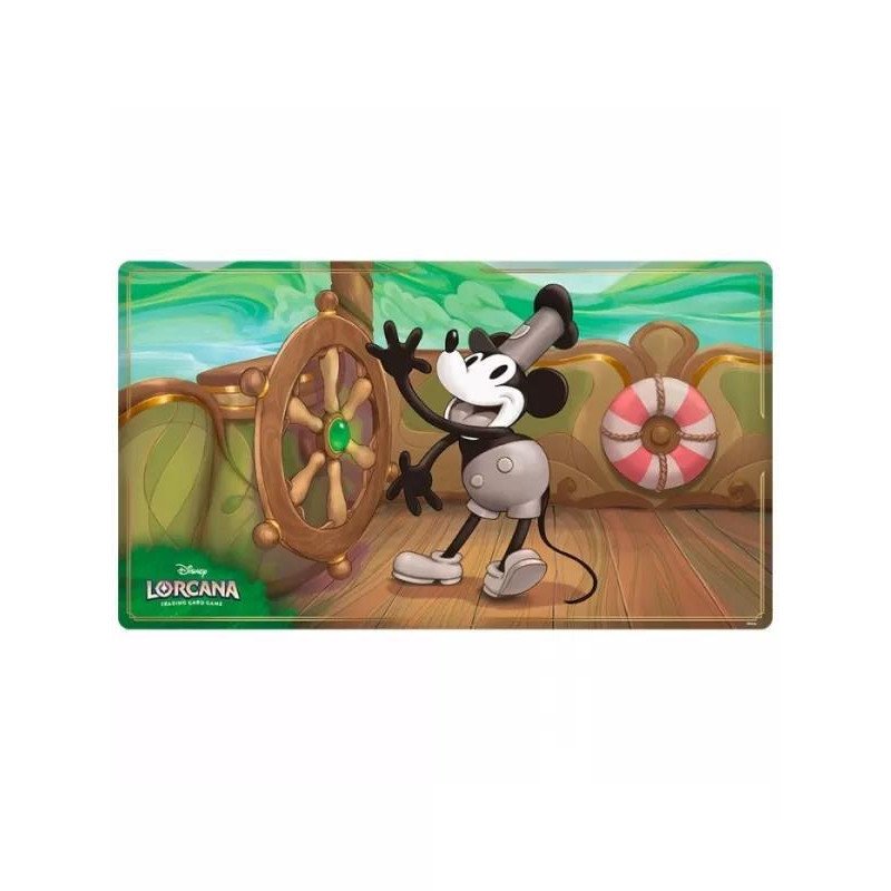 Tapete Lorcana Mickey Mouse Steamboat Pilot
