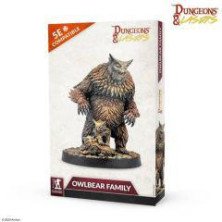 Owlbear Family - Dungeons & Lasers