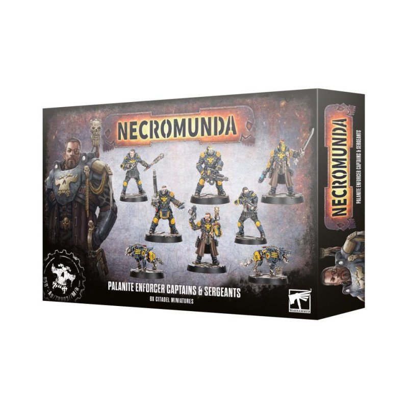 Necromunda - Enforcer capitanes y sargentos