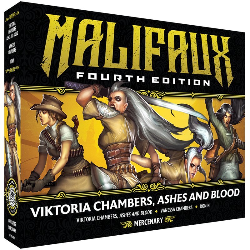 Malifaux 4ª - Viktoria chambers  ashes and blood