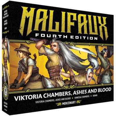 Malifaux 4ª - Viktoria chambers  ashes and blood