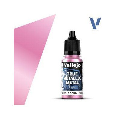 True Metallic - Magenta carmesí