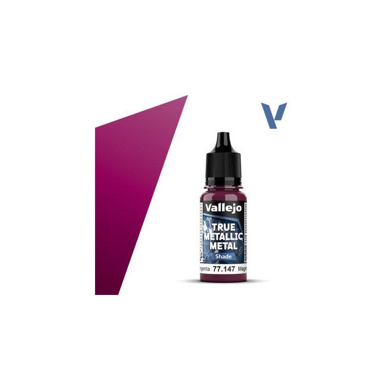 True Metallic Shade - Magenta carmesí