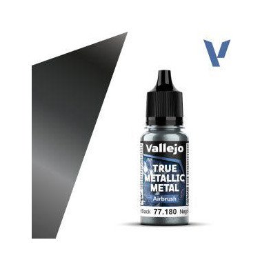 True Metallic Air - Negro obsidiana