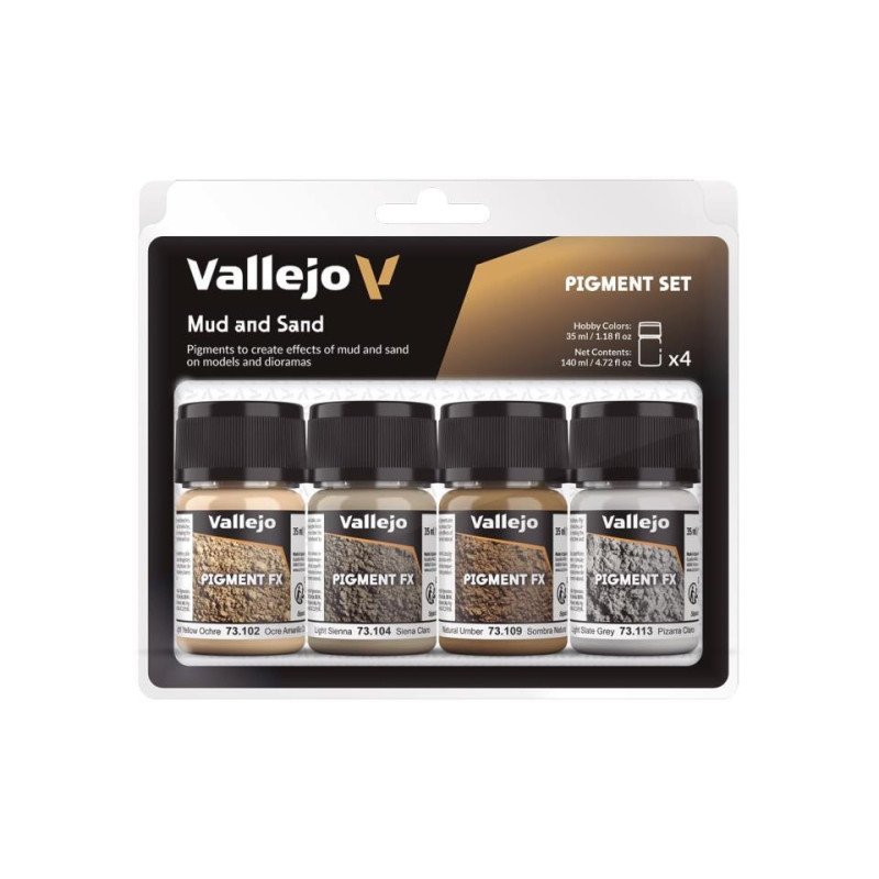 Pigmento - Barro y arena