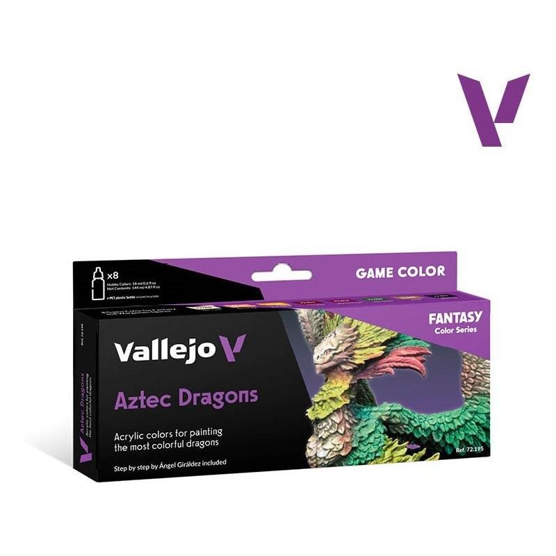 Game Color - Set Aztec dragons