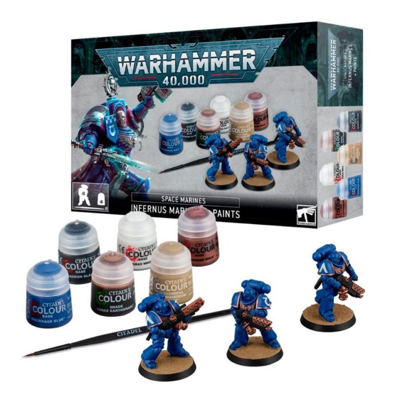 Space Marines Infernus - Set de Pintura