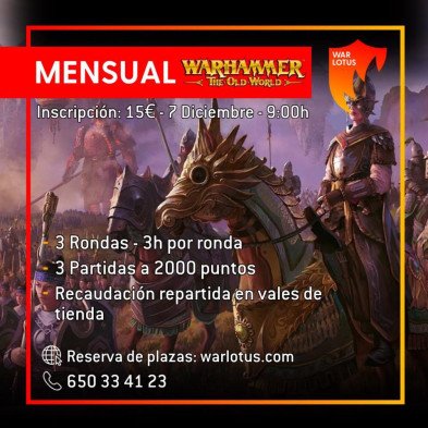 [TOW] Torneo The Old World - 7 Diciembre