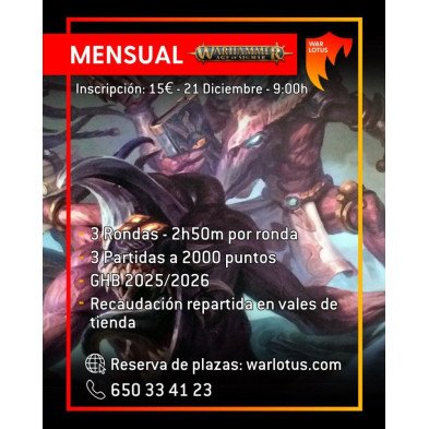 [AOS] Torneo Mensual - 21 Diciembre 2025