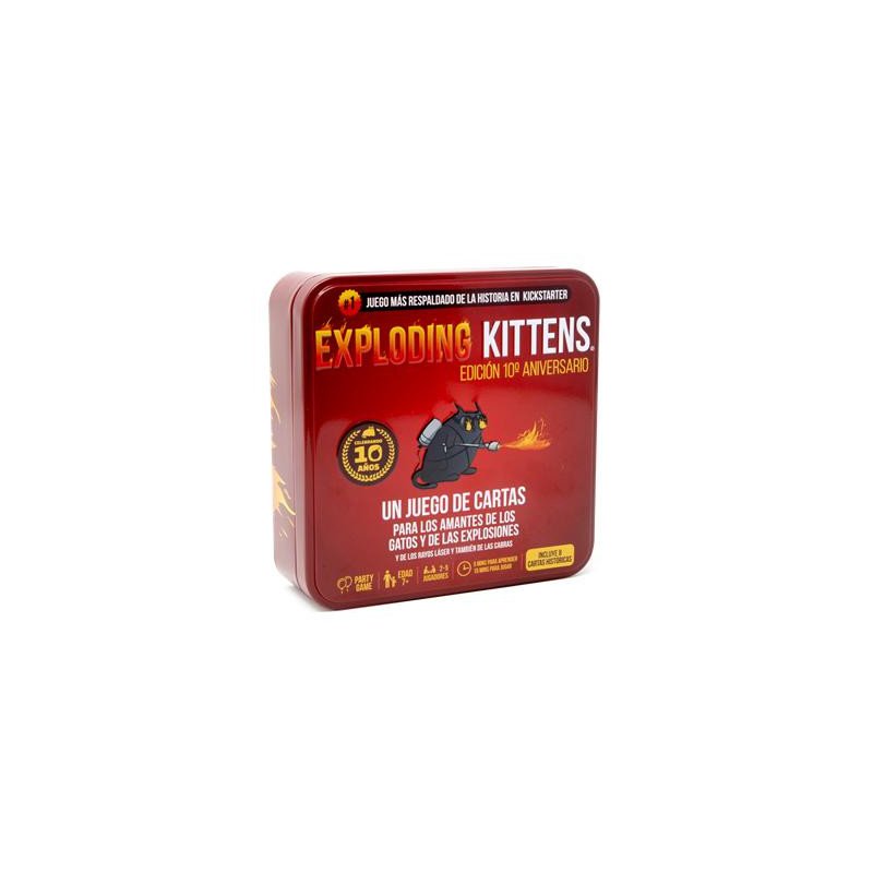 Exploding Kittens Edición 10º Aniversario