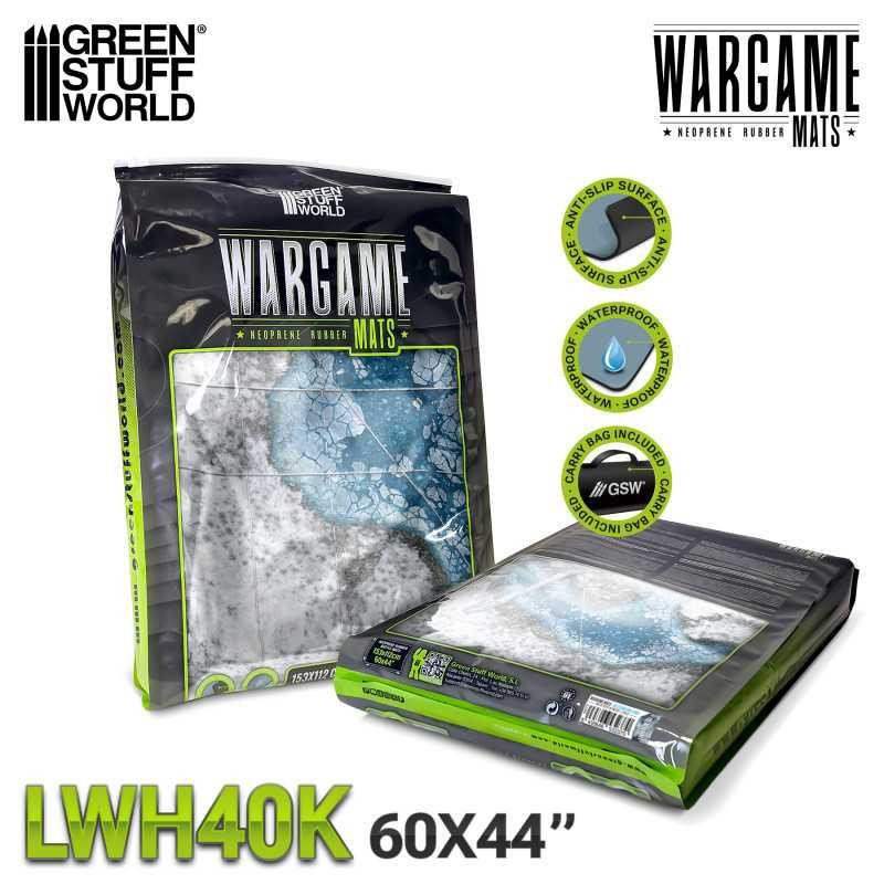 Tapete de Juego - 155x114cm Hielo nevado