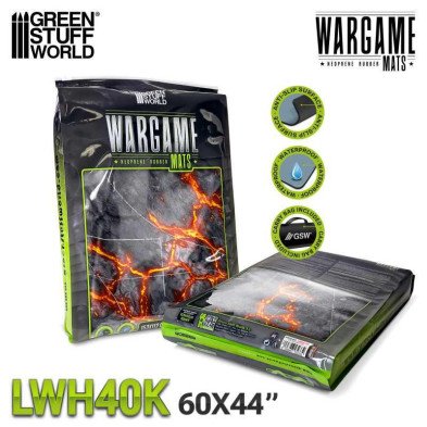 Tapete de Juego - 155x114cm Flamecoil