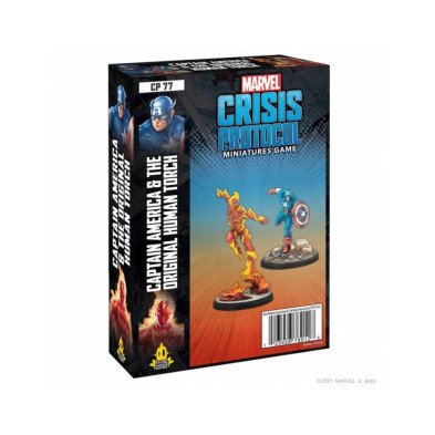 Marvel crisis protocol  Captain america and The or