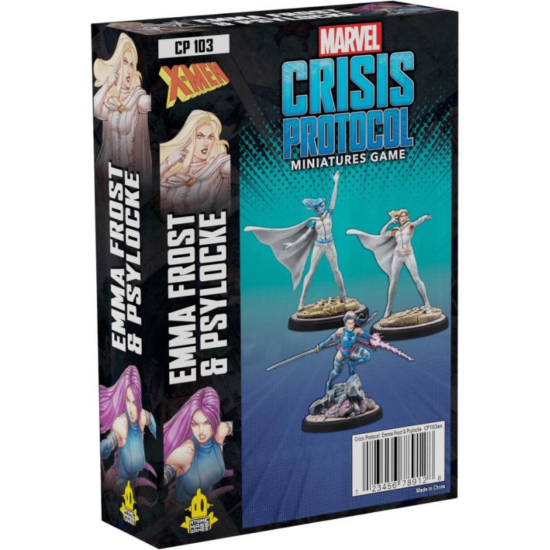 Marvel Crisis Protocol  Emma Frost and Psylocke