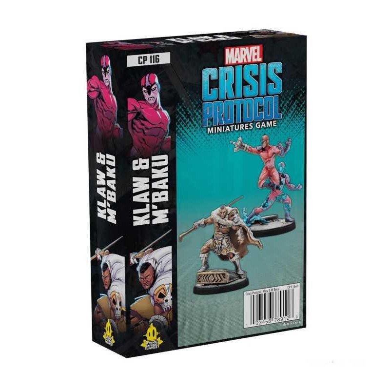 Marvel crisis protocol - Klaw and M´Baku