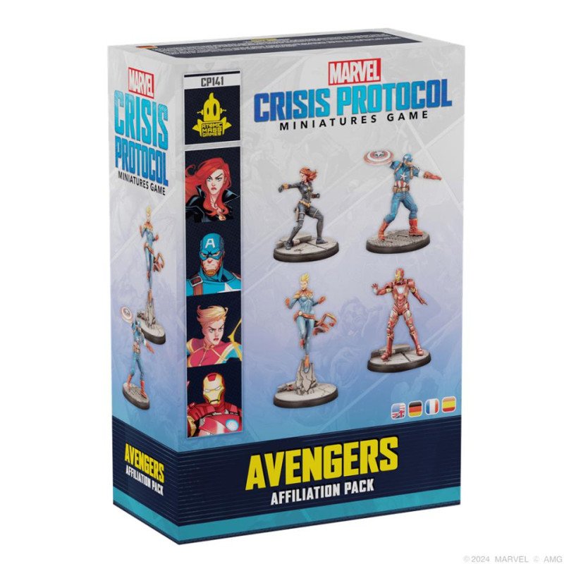 Marvel crisis protocol - Avengers Affiliation Pack
