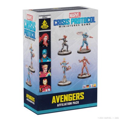 Marvel crisis protocol - Avengers Affiliation Pack