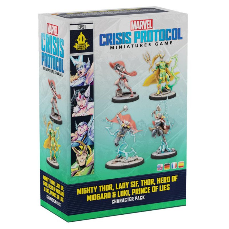 Marvel crisis protocol - Mighty Thor  Lady Sif  Th