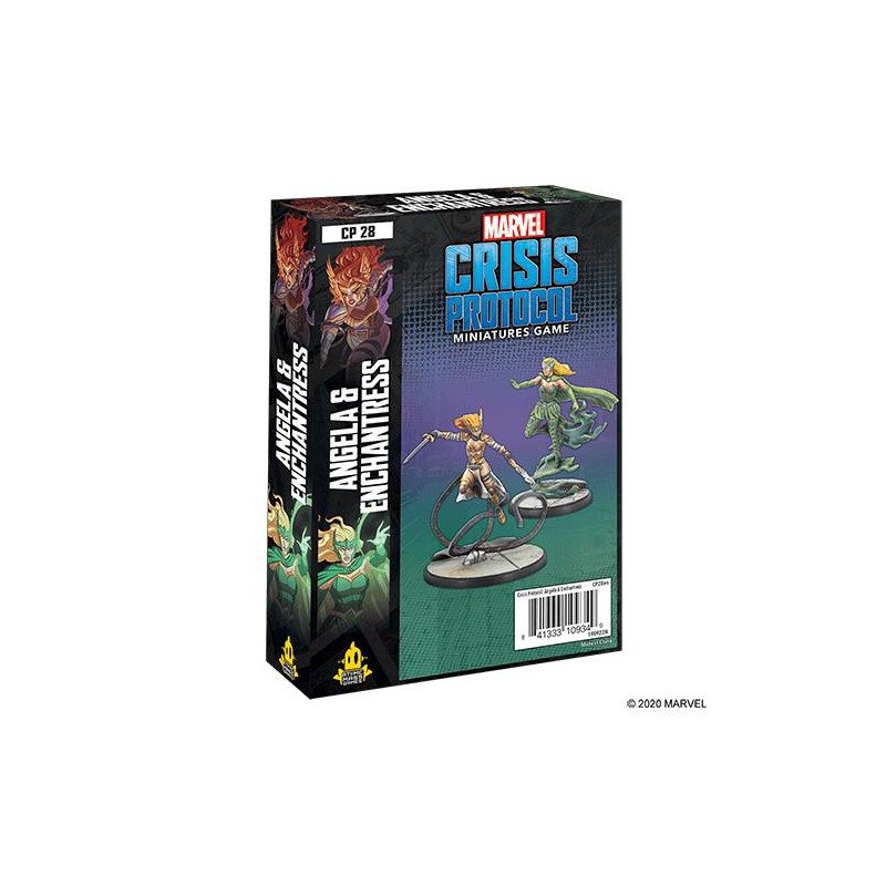 Marvel crisis protocol  Angela and Enchantress