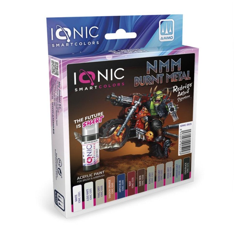 Ionic - Set de NMM Metal Quemado Rodrigo Akore