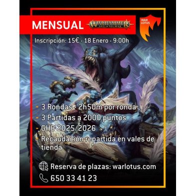 [AOS] Torneo Mensual - 18 Enero 2026