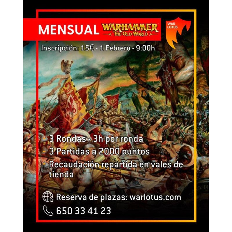 [TOW] Torneo The Old World - 1 Febrero 2026