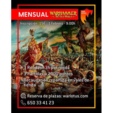 [TOW] Torneo The Old World - 1 Febrero 2026