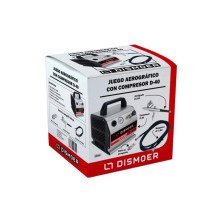 Juego Aerográfico Dismoer Compresor D-40