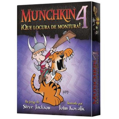 Munchkin 4  ¡Que locura de montura 