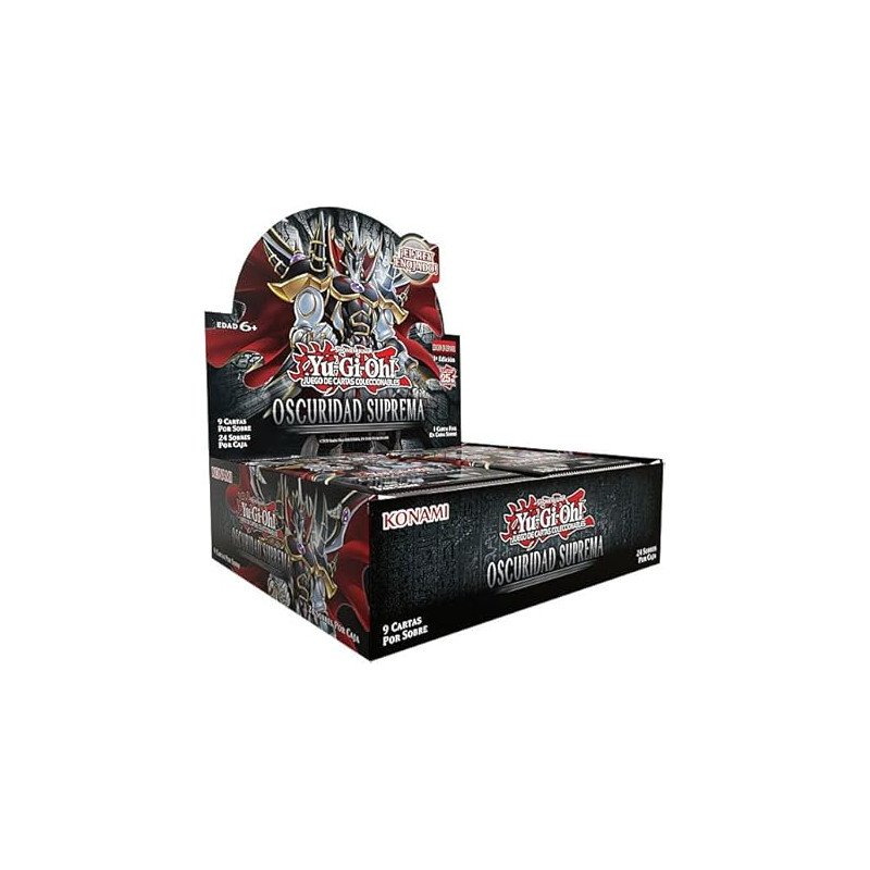 Yu-Gi-Oh  - Oscuridad Suprema  Caja Sellada 