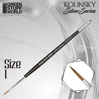 Pincel Kolinsky - 1 - SILVER SERIES