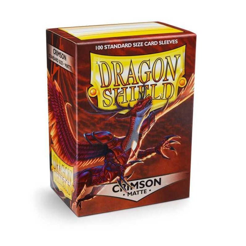 Crimson matte - Dragon shield