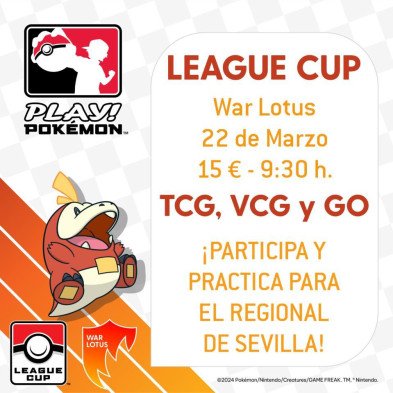 [POK] League Cup TCG - 22 marzo