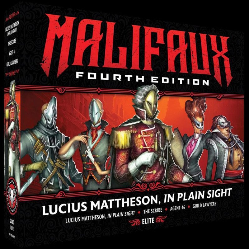 Malifaux 4ª - Lucius Mattheson  In Plain Sight