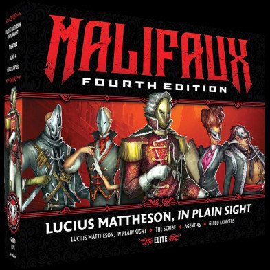 Malifaux 4ª - Lucius Mattheson  In Plain Sight