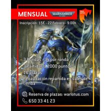 [40K] Torneo 2000 puntos - 22 Febrero 2026