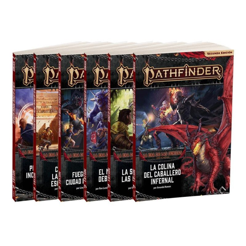 Pathfinder 2 Pack de 6 libros  Era de las cenizas