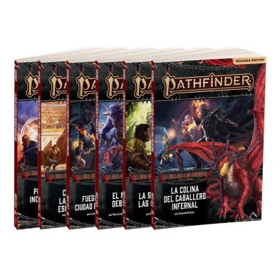 Pathfinder 2 Pack de 6 libros  Era de las cenizas