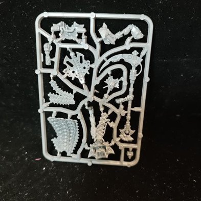 2ªmano Necrones - Lider necron con orbe