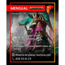 [AoS] Torneo 2000 puntos - 15 marzo 2026