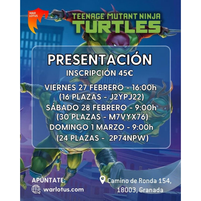 [MTG] Presentación - Tortugas Ninja