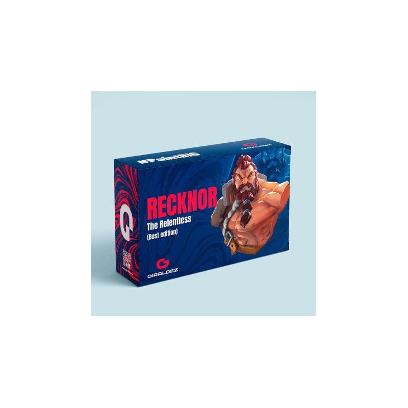 Ángel Giráldez Figura Recknor - Bust  Libro Color 