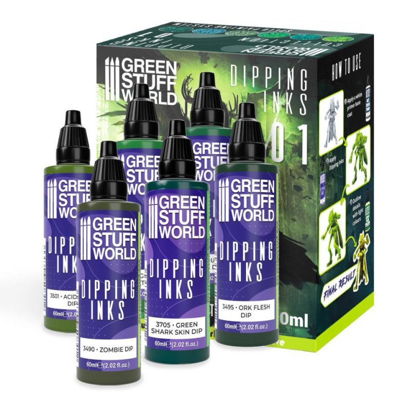 Set de pintura - Coleccion Dipping 01