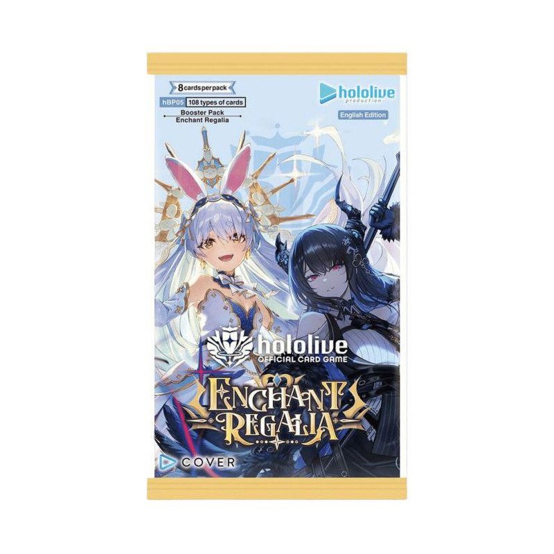 Hololive TCG - Enchant Regalia  sobre 