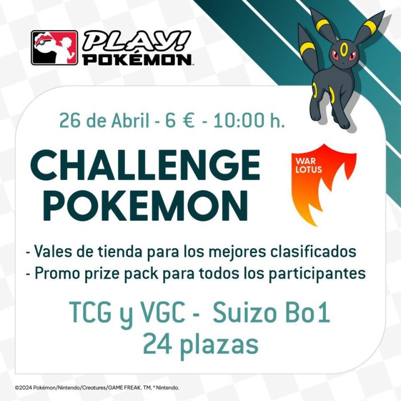[POK ]Challenge TCG   VGC - 26 de Abril
